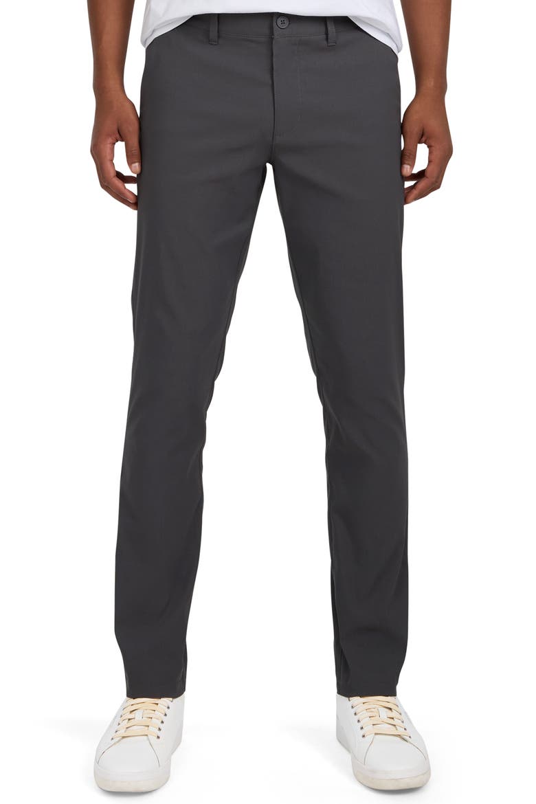 Essential Tech Slim Chino Pants, Main, color, MAGNET
