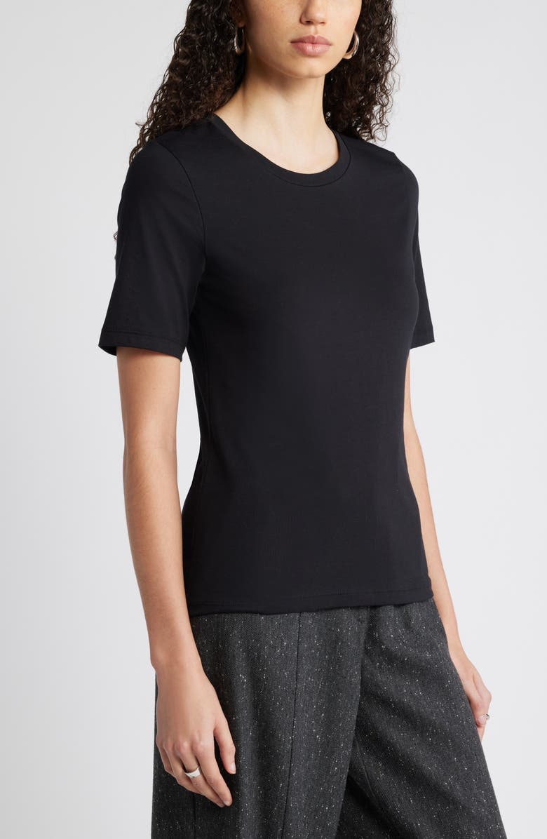 Nordstrom Pima Cotton Crewneck T-Shirt, Alternate, color, 