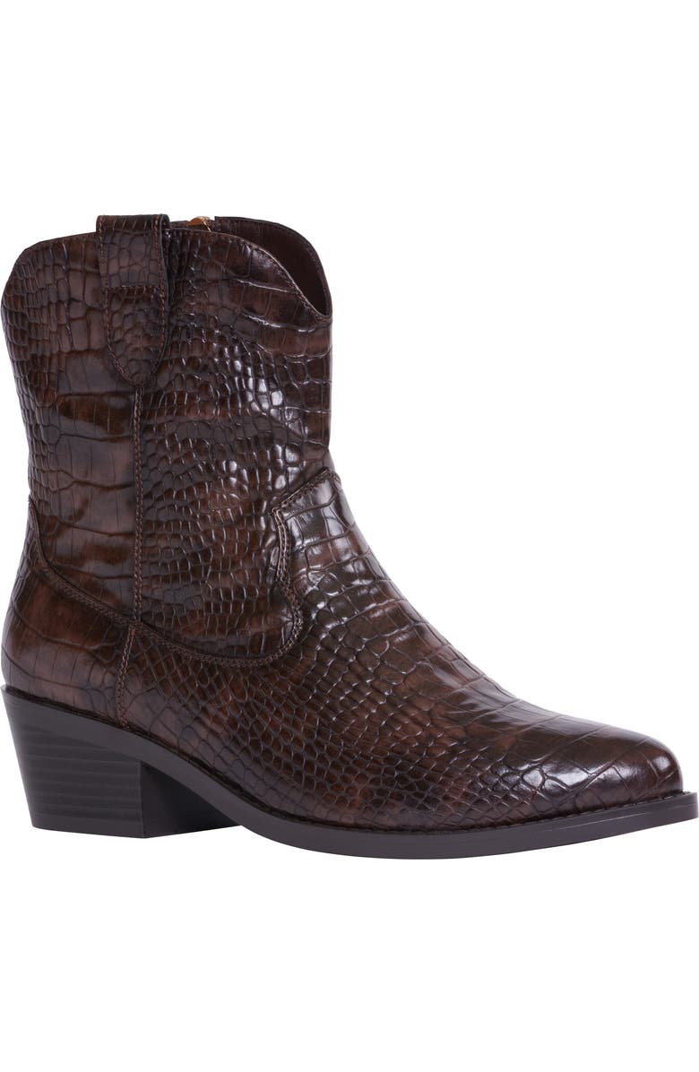 GC SHOES Oakley Western Bootie, Main, color, Brown