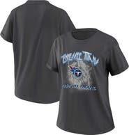 WEAR by Erin Andrews Women's WEAR by Erin Andrews Charcoal Tennessee Titans Boyfriend T-Shirt