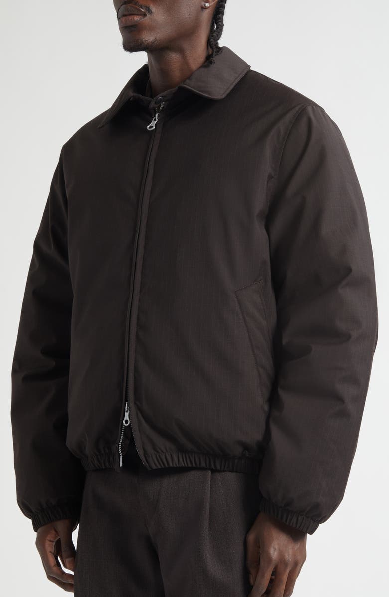 OUR LEGACY Avenue Puffa Churchill Stripe Water Repellent Down Puffer Jacket, Alternate, color, Churchill Stripe Membrane Wool