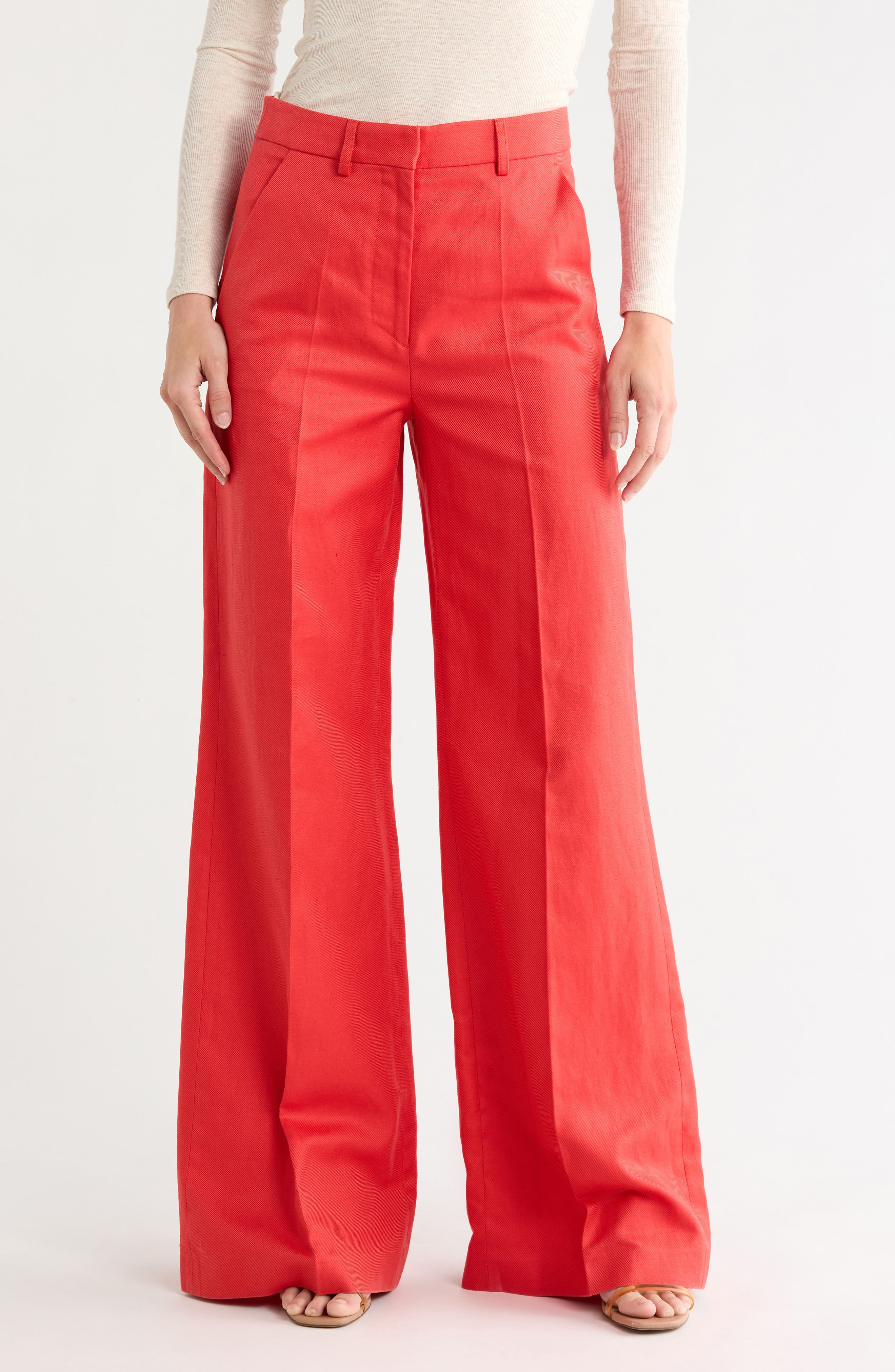 Wide Leg Trousers