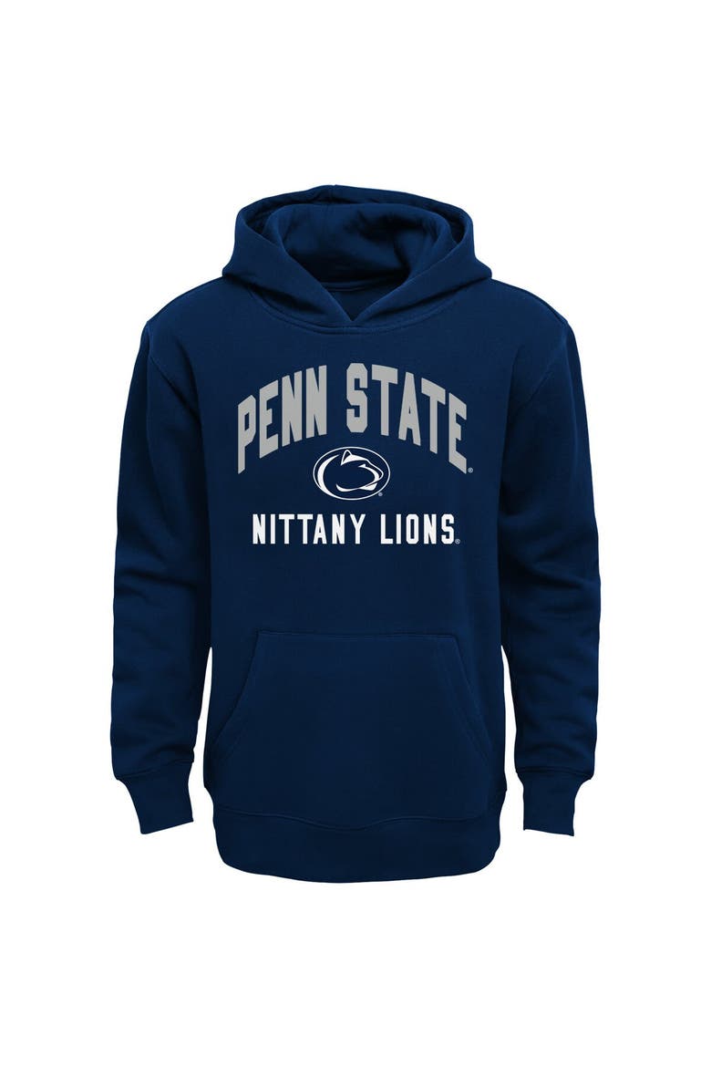 Infant Navy/Gray Penn State Nittany Lions Play-By-Play Pullover Fleece Hoodie & Pants Set, Alternate, color, Navy