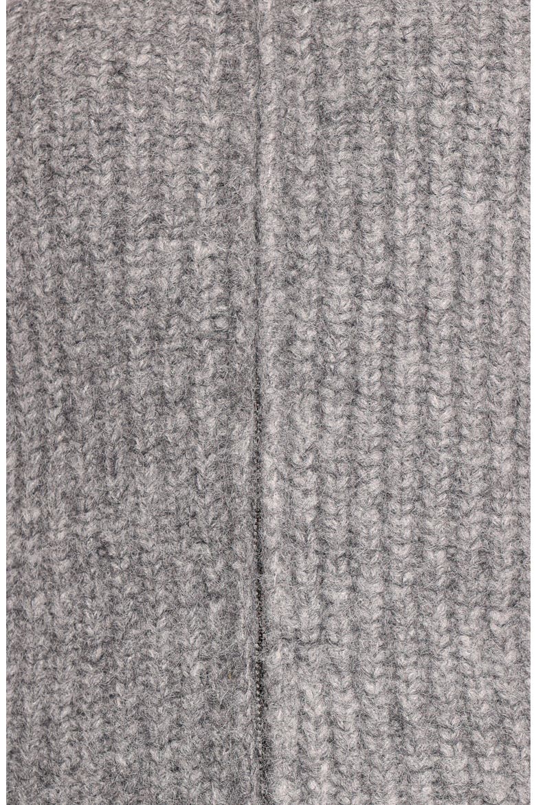 Miffy Rib Zip-Up Cardigan, Alternate, color, GREY