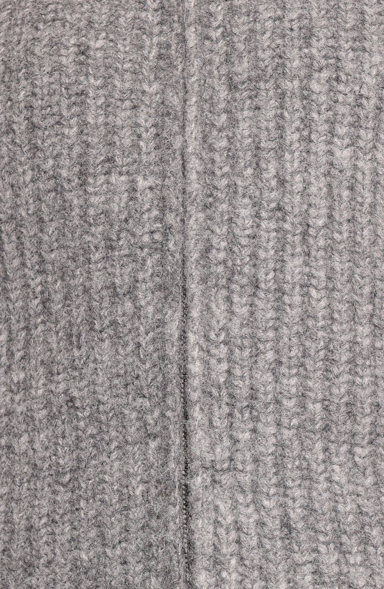 Petal & Pup Miffy Rib Zip-Up Cardigan, Alternate, color, Grey