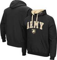 COLOSSEUM Men's Colosseum Black Army Black Knights Big & Tall Arch & Logo 2.0 Pullover Hoodie