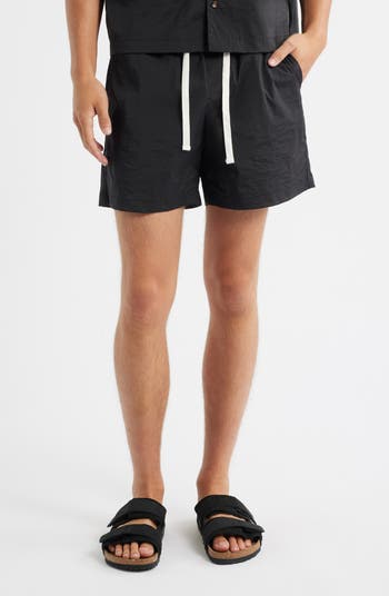 【PORTERNA】Lorna Say Shorts LEAF PRINT SHORTS - Black / Ecru | ZARA United States