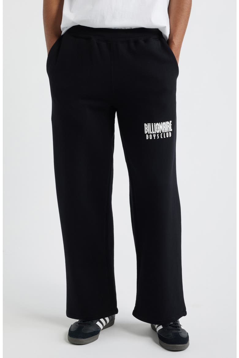 Logo Detail Sweatpants, Main, color, BLACK