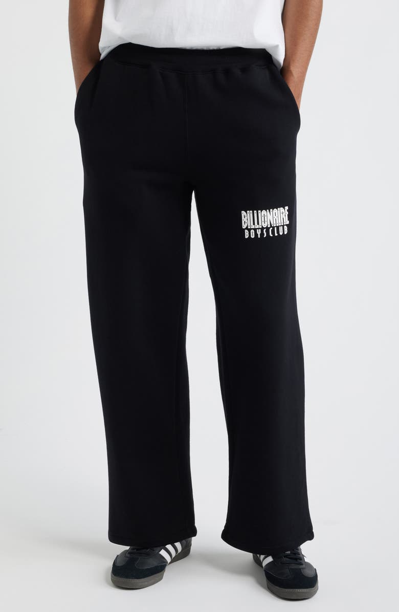 Billionaire Boys Club Logo Detail Sweatpants, Main, color, Black