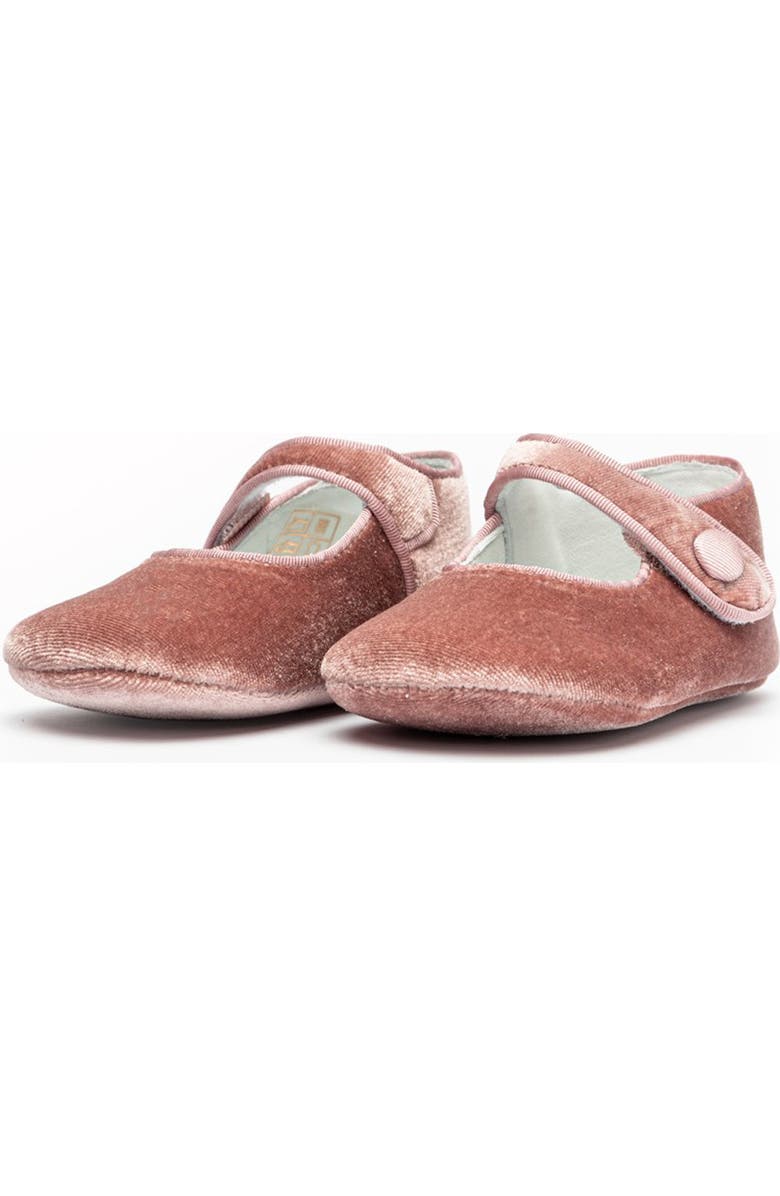 CHILDRENCHIC Kids' Velvet Mary Jane, Main, color, Rose