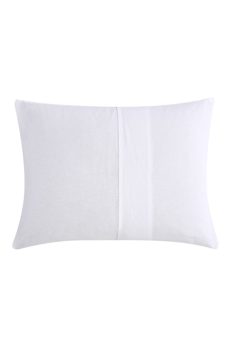 Basketweave Cotton Duvet Cover & Sham Set, Alternate, color, WHITE