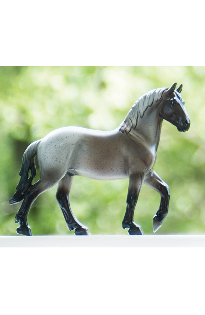Breyer Horses The Freedom Series Blue Roan Brabant, Alternate, color, Gray