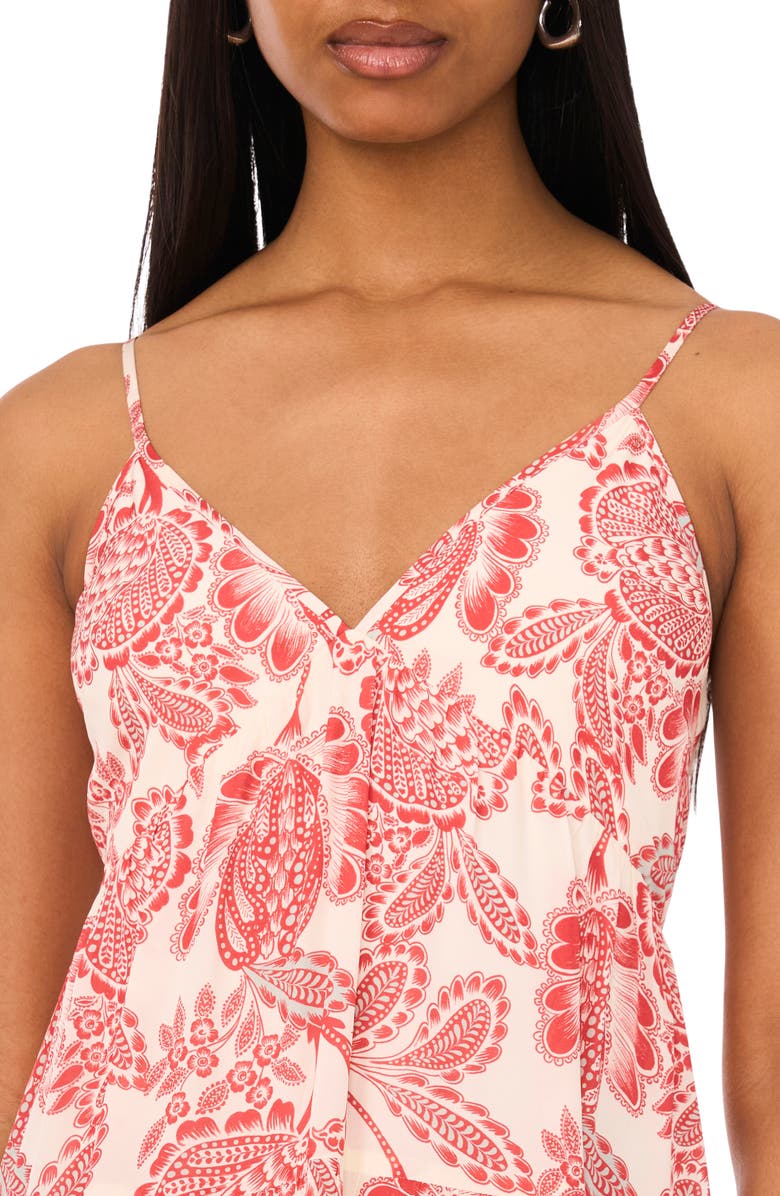 Parker Adia Tiered Maxi Sundress, Alternate, color, Baked Apple