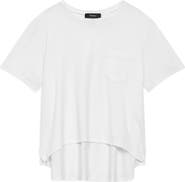 【Theory】Apex Tee Pure Easy PK Tee Theory Easy Apex High-Low Pocket T-Shirt | Nordstrom