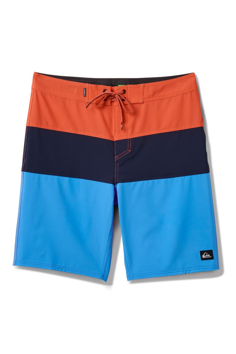 Surfsilk Panel Board Shorts, Main, color, AZURE