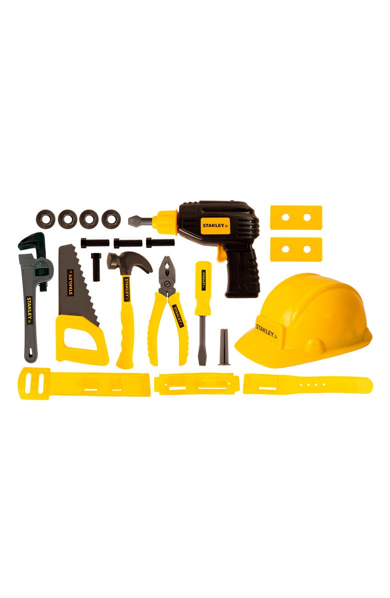 Stanley Jr. 19-Piece Toy Tool Set, Alternate, color,