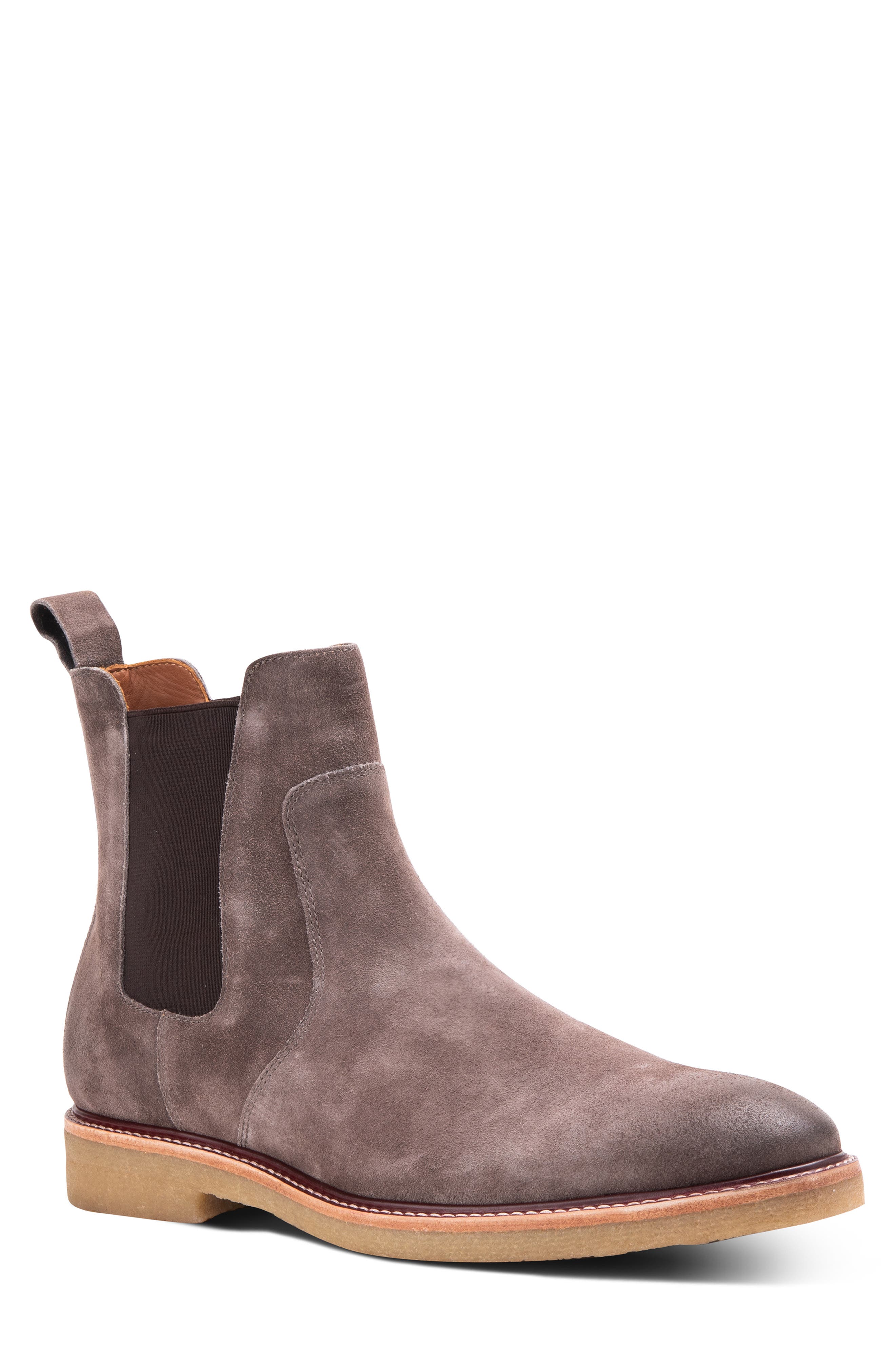Gordon Rush Vaughn Chelsea Boot, Main, color, Grey Suede