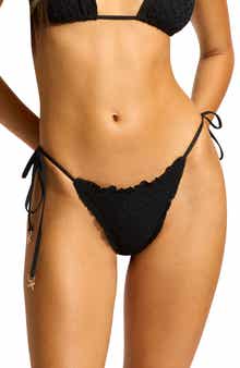 Seafolly Brazillian Tie Side Bikini Bottoms