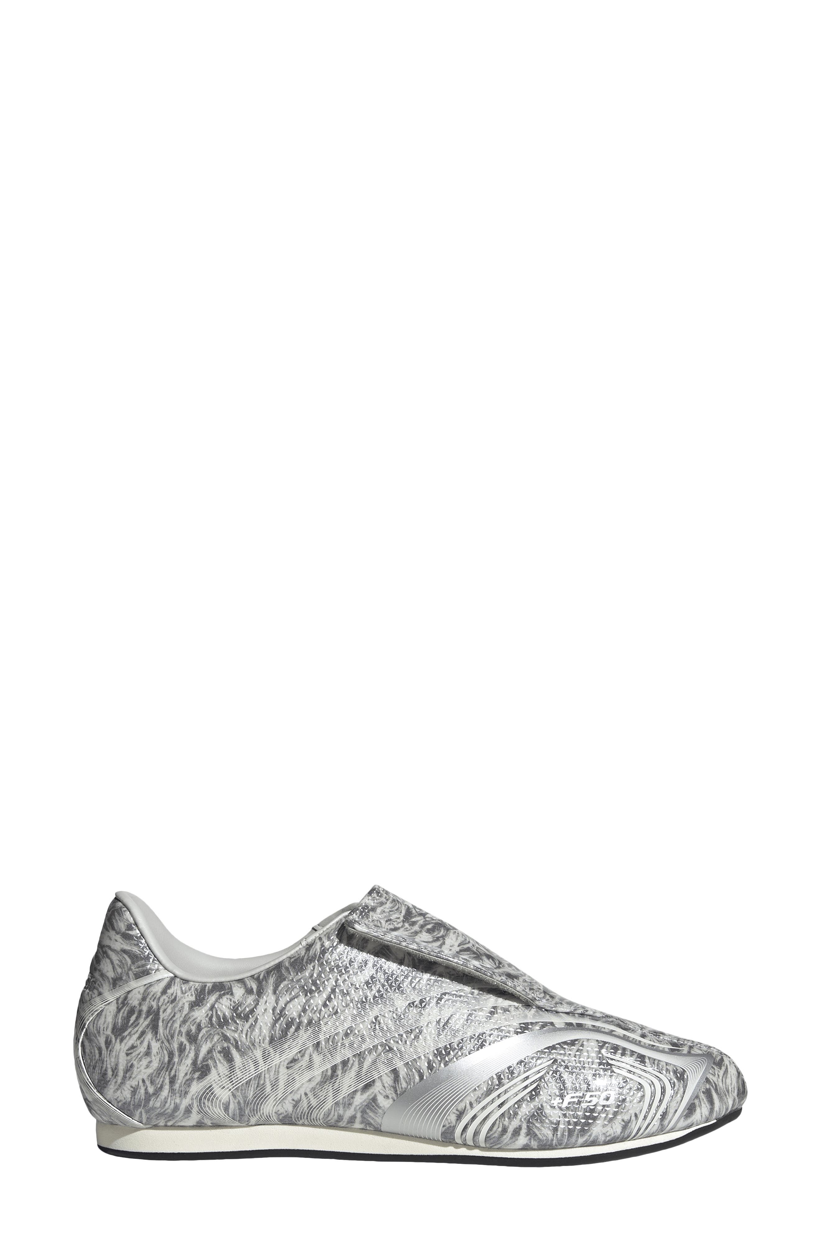 adidas Taekwondo F50 Sneaker, Alternate, color, Silver/ Grey One/ Grey Three