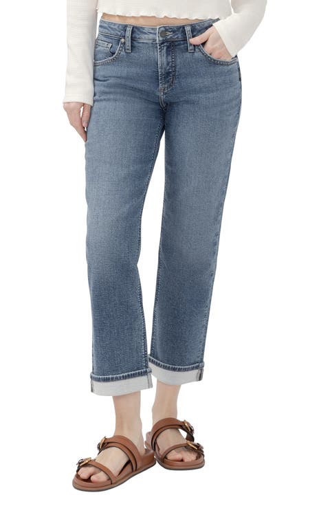 Chelsea Cuffed Boyfriend Jeans