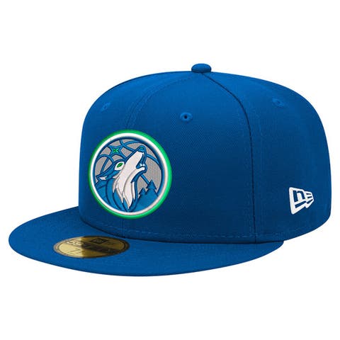 Men's New Era Blue Minnesota Timberwolves 59FIFTY Fitted Hat