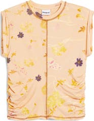 Desigual Floral Exposed Seam Top