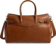Ralph Lauren Purple Label Bedford Calfskin Leather Duffle Bag