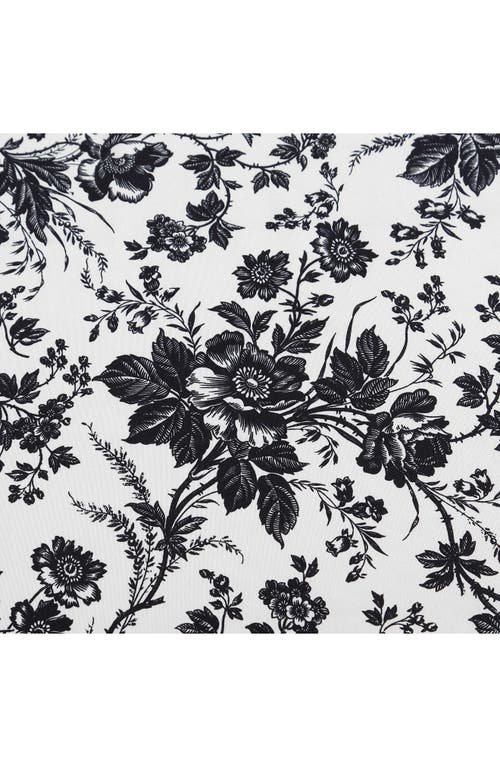 Betsey Johnson Toile Duvet Cover & Sham Set In Black