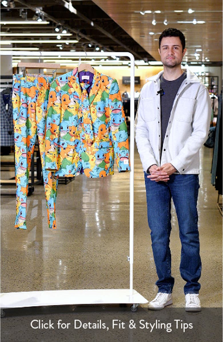 Pokémon Two-Piece Suit with Tie, sales video thumbnail