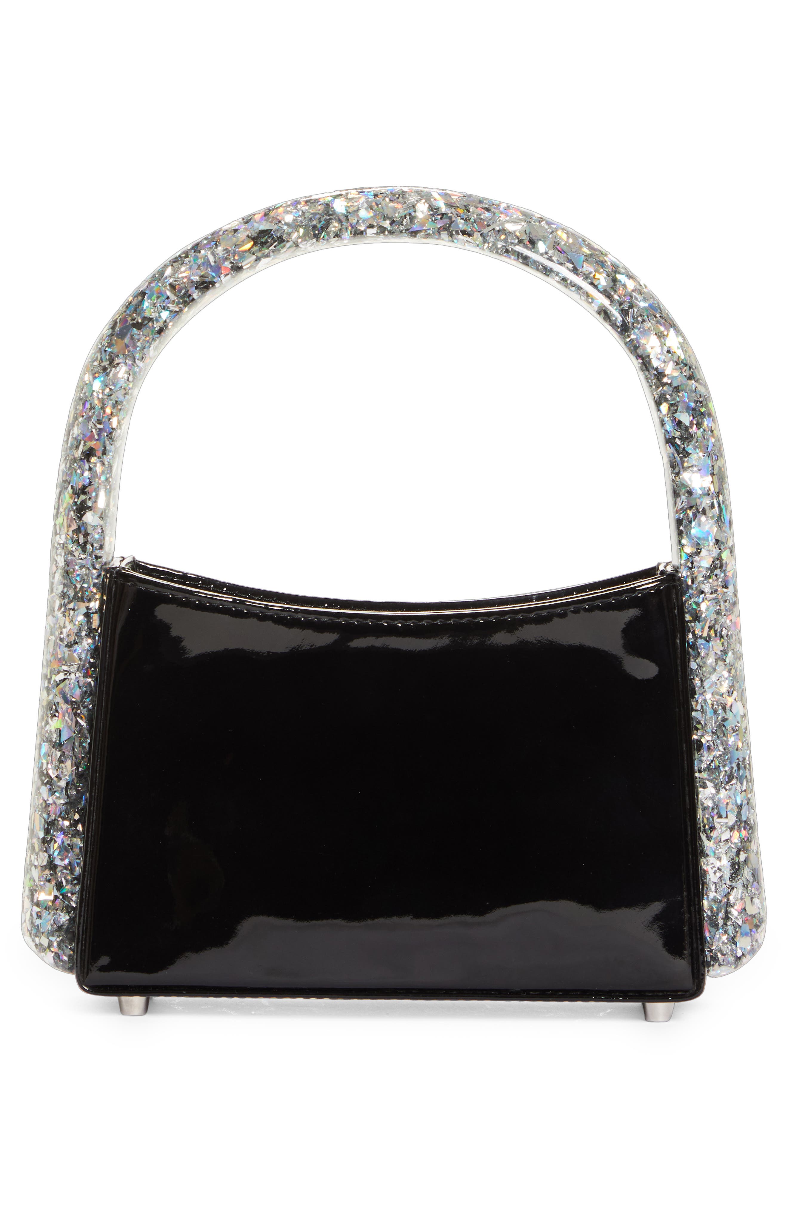 L’alingi L'alingi Glitter Resin Top Handle Bag, Alternate, color, 