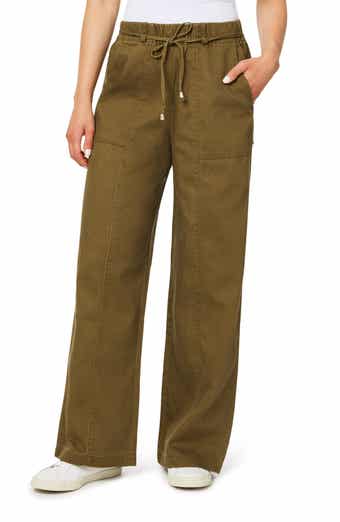 Drawstring Wide Leg Pants
