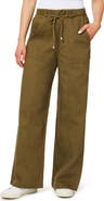 Kensie Drawstring Wide Leg Pants