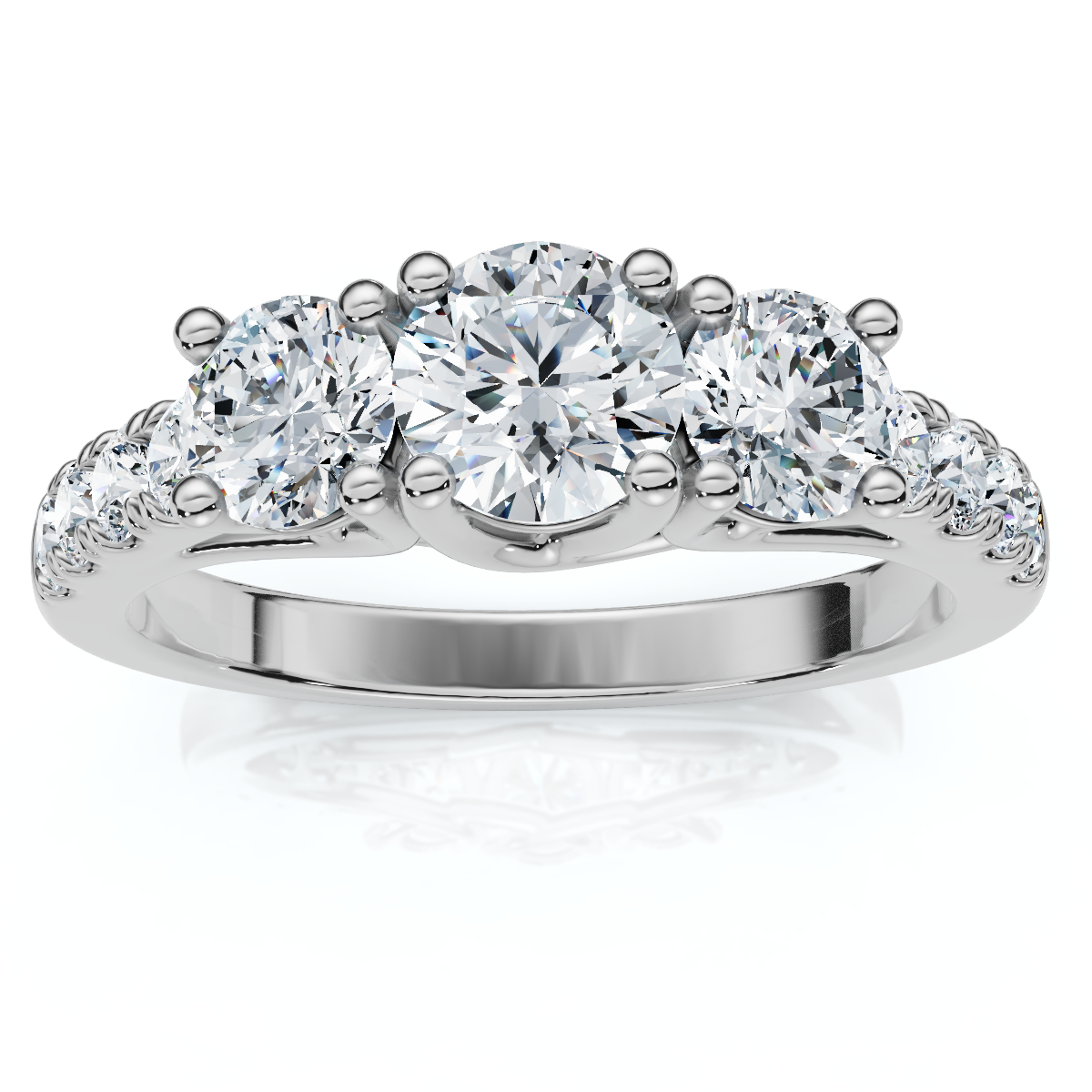 selected 14K White Gold