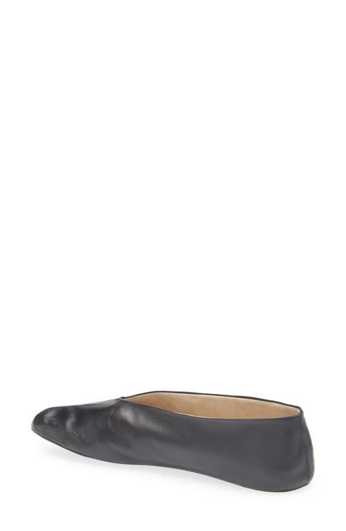The Row Stella Ballerina Flat In Black