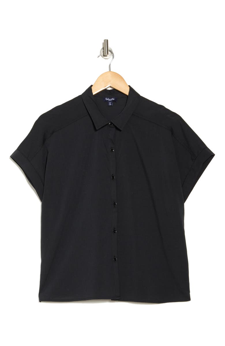 Splendid Padua Short Sleeve Button-Up Shirt, Alternate, color, 