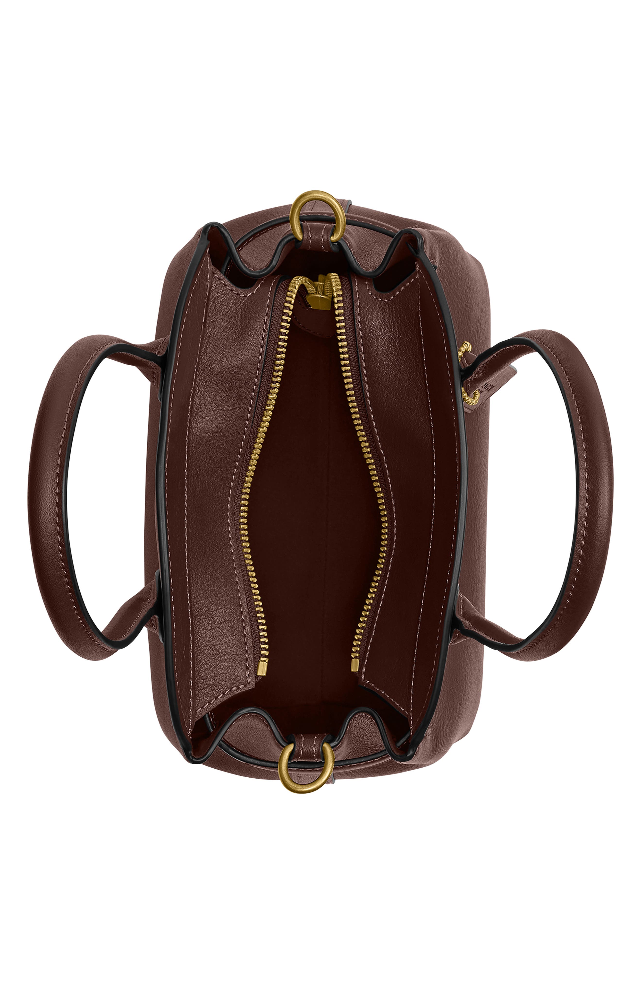Soft Empire 21 Leather Carryall Bag, Alternate, color, B4/MAPLE