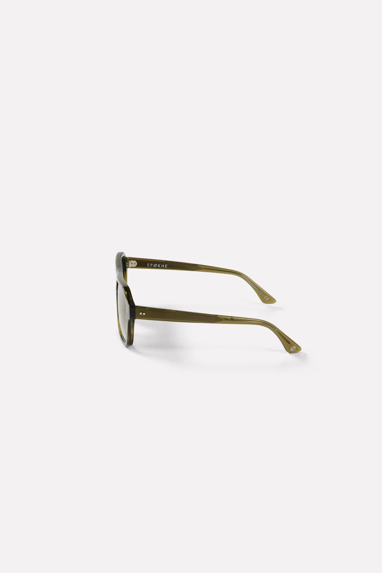 Pano Sunglasses, Alternate, color, Army Green / Green Gradient