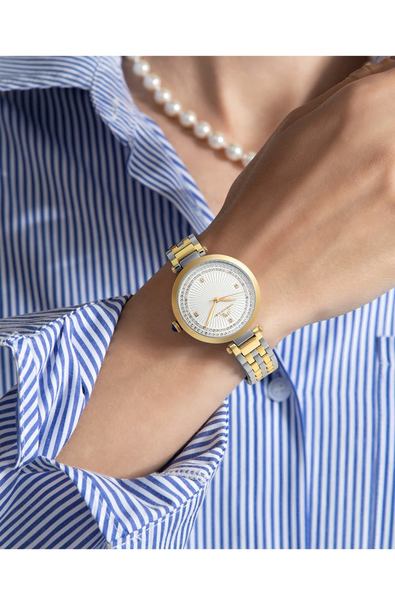 PORSAMO BLEU Natalie Bracelet Watch, 36mm, Alternate, color, Two-Tone