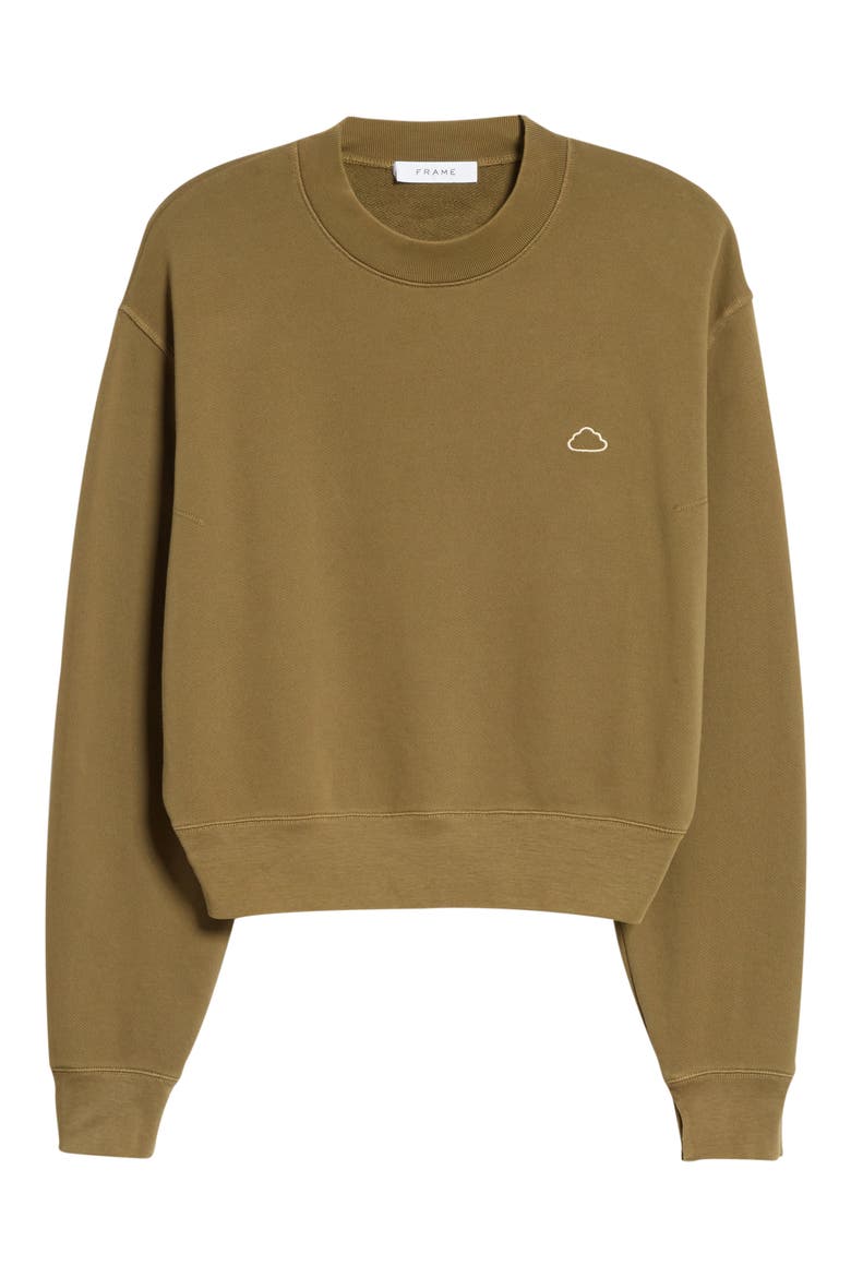 Easy Organic Cotton Sweatshirt, Alternate, color, FADED OD