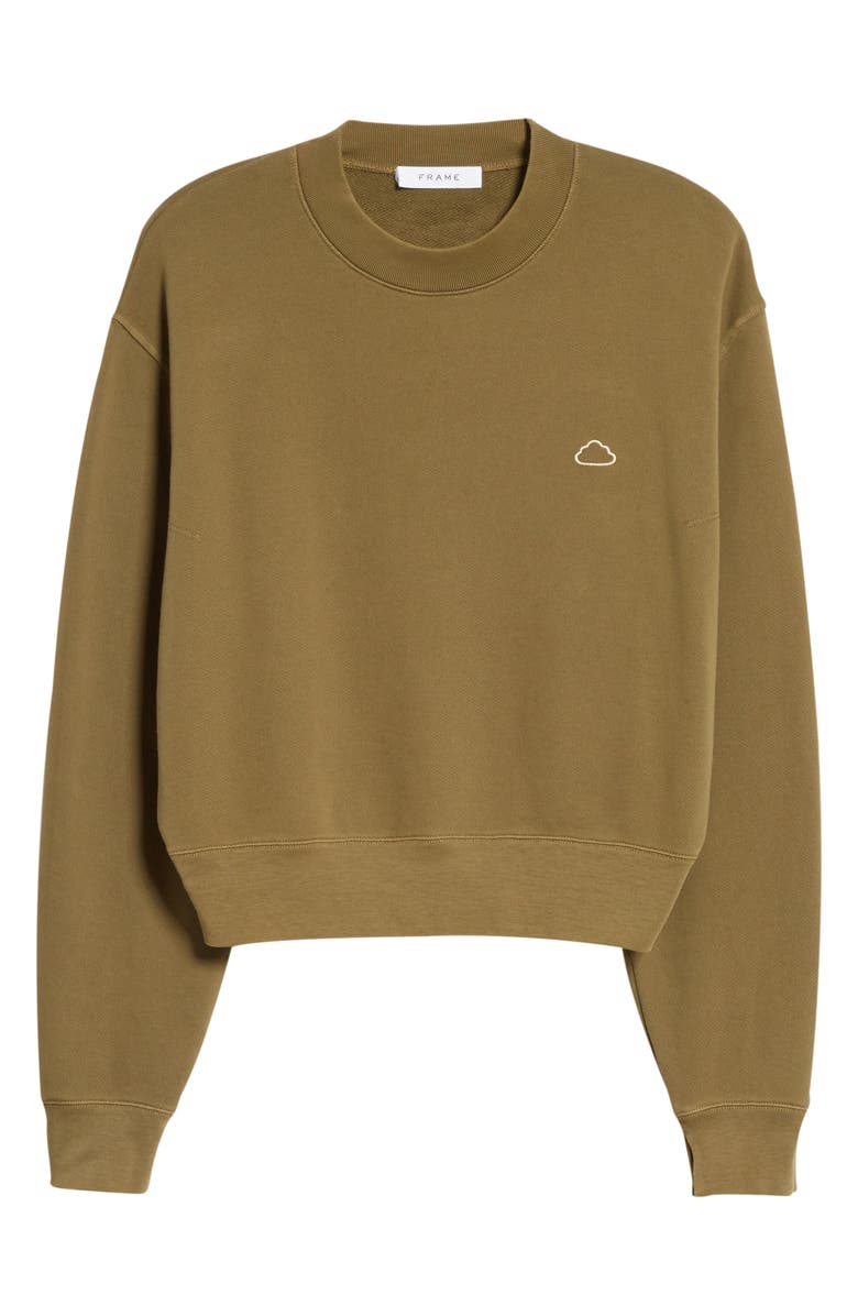 FRAME Easy Organic Cotton Sweatshirt, Alternate, color,
