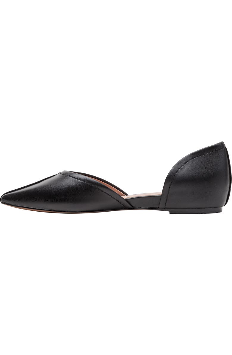 Linea Paolo Doria Pointed Toe Flat, Alternate, color,