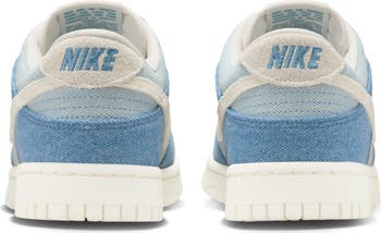 Dunk Low Denim Basketball Sneaker
