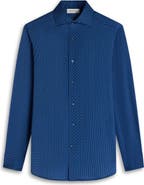 Bugatchi Devon OoohCotton® Geo Print Button-Up Shirt