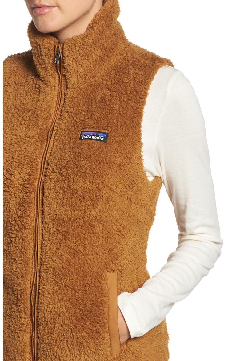 Los Gatos Fleece Vest, Alternate, color, BEAR BROWN