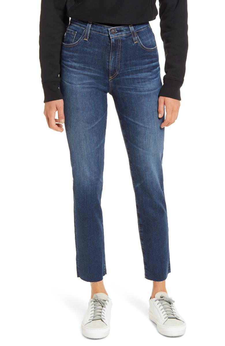 AG The Isabelle Ankle Straight Leg Jeans, Main, color,