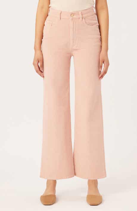Hepburn High Waist Wide Leg Jeans