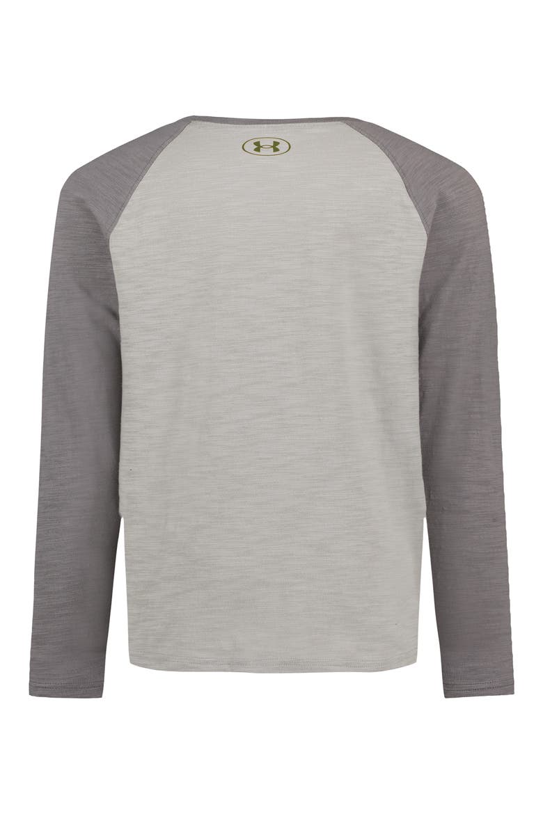 Kids' Raglan Graphic T-Shirt, Alternate, color, TITANIUM