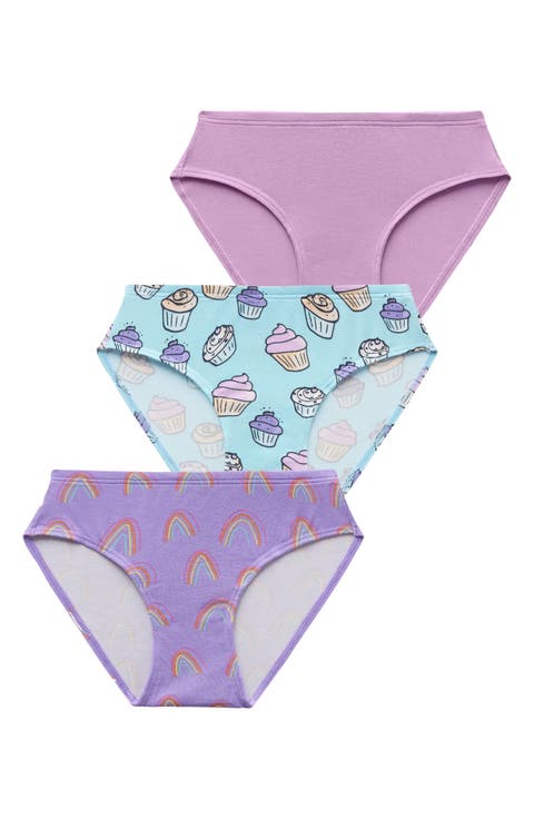 Kids' FeelFree Assorted 3-Pack Bikini Briefs (Toddler, Little Kid & Big Kid)