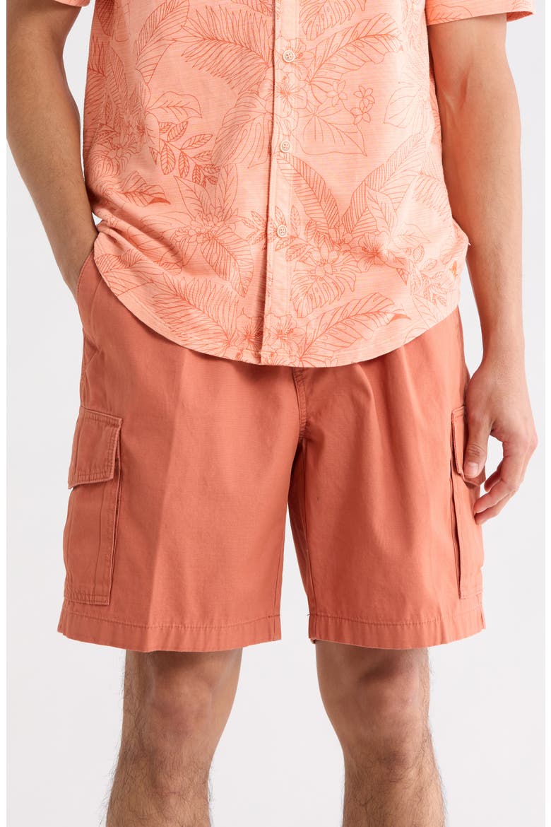 Relax 'Survivor' Cargo Shorts, Main, color, CHAI ORANGE