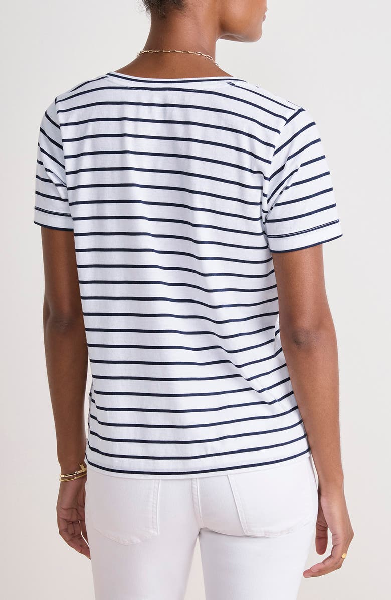 vineyard vines V-Neck Cotton T-Shirt, Alternate, color, 